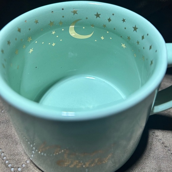 NWT-Moon Child Green Ceramic Mug - Picture 2 of 5